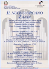 Conservatorio di Como, Festival organo 2011